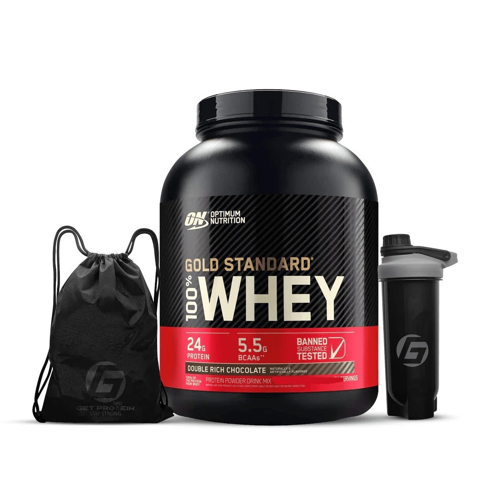 Optimum Nutrition Gold Standard 100% Whey Protein, Rich Chocolate (Original) ©