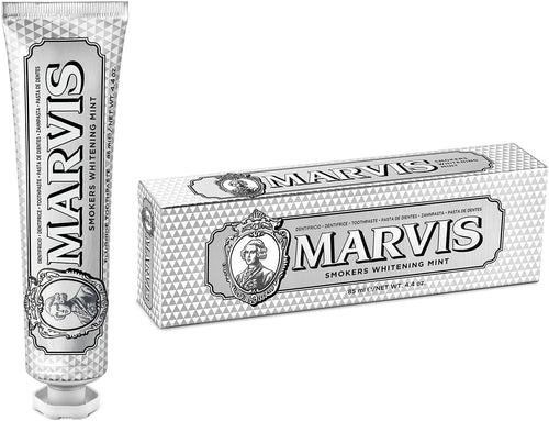 Marvis Smokers Whitening Mint Toothpaste 85ml | Luxury Fresh Breath & Teeth Whitening