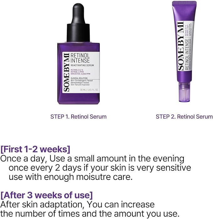 Retinol Intense Advanced Triple Action Eye Cream & Reactivating Serum Trial Kit | 30ml