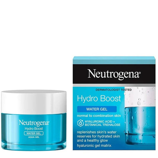 Neutrogena Face Moisturizer Water Gel, Hydro Boost for sensitive skin, 50 ml