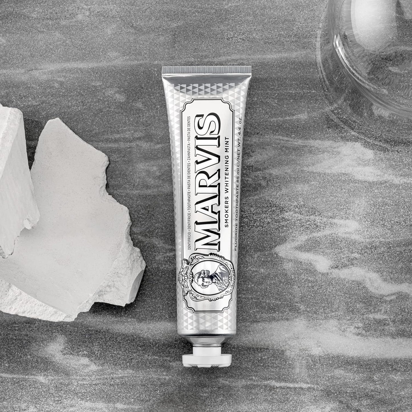 Marvis Smokers Whitening Mint Toothpaste 85ml | Luxury Fresh Breath & Teeth Whitening