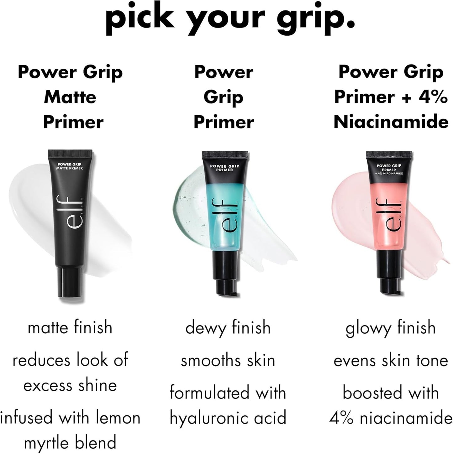 e.l.f. Power Grip Primer Hydrating Face Primer 0.811 Fl Oz (24 ml)