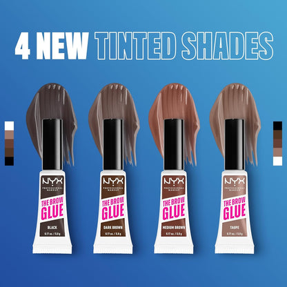 NYX Professional Makeup The Brow Glue Shade: Clear (01)
