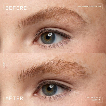 NYX Professional Makeup The Brow Glue Shade: Clear (01)